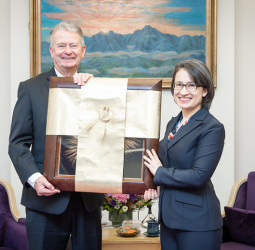 蕭美琴副總統接見愛達荷州經貿訪問團 盼深化臺美合作關係