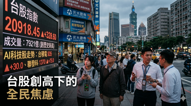【中華財經論壇】李豫伯教授：台股創新高背後　百姓生活面臨機會與壓力並存