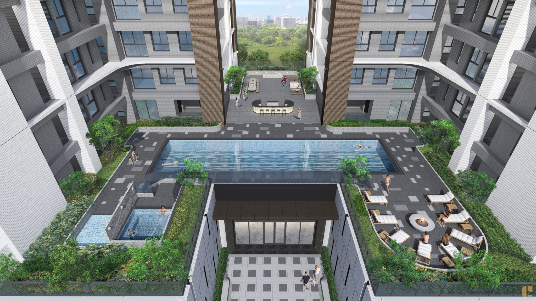 富旺推出北彰化罕見千坪泳池社區  推案總銷上看370億