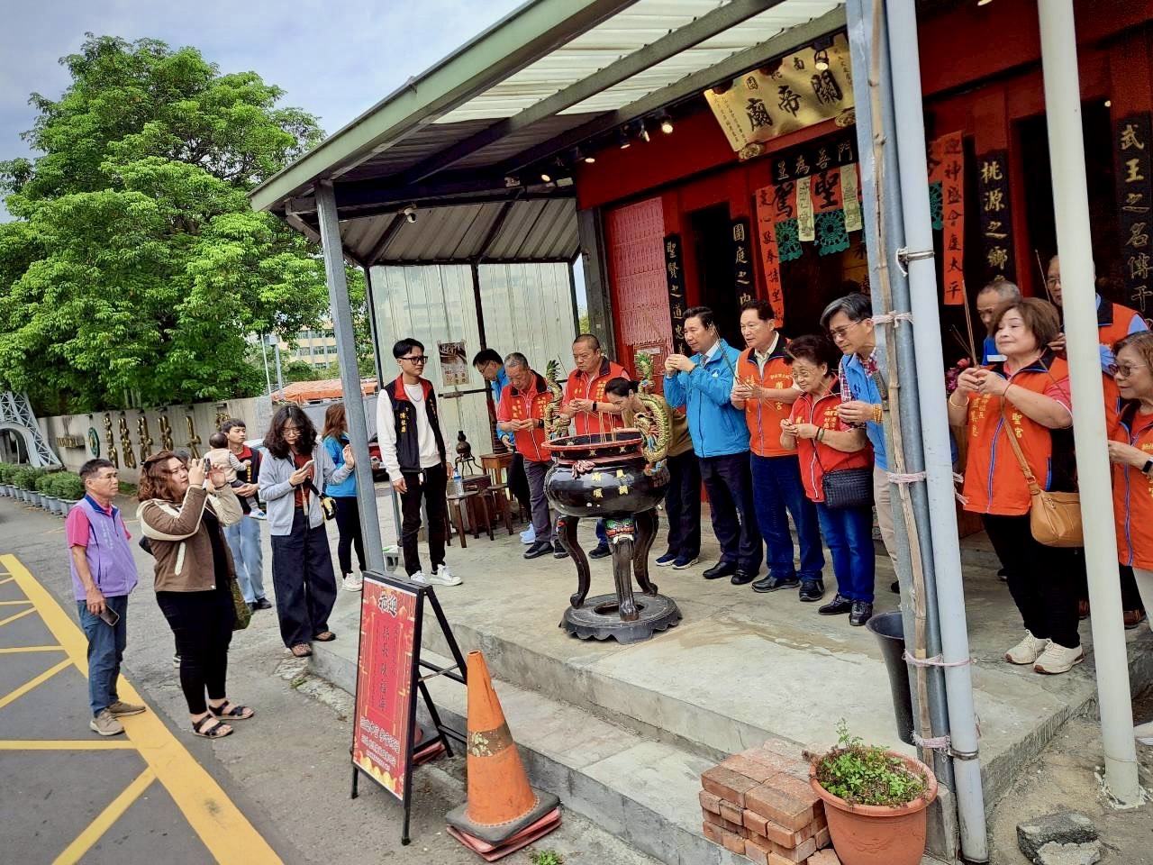 從零做到縣長到訪 南桃園關帝廟崛起 新世代關聖帝君文化據點引關注