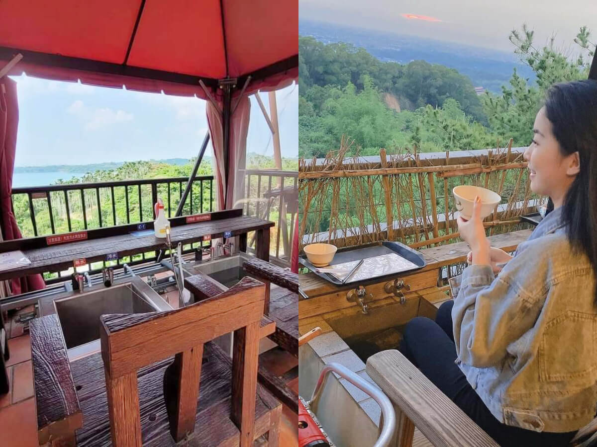 全台美食｜盤點6間必去的泡腳景觀餐廳 夜景第一排貓頭鷹廣場、望高莊園