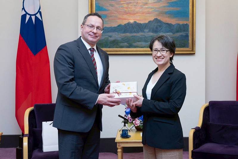 蕭美琴副總統接見中北歐國會議員訪問團　盼深化理念相近夥伴合作應對國際局勢變化