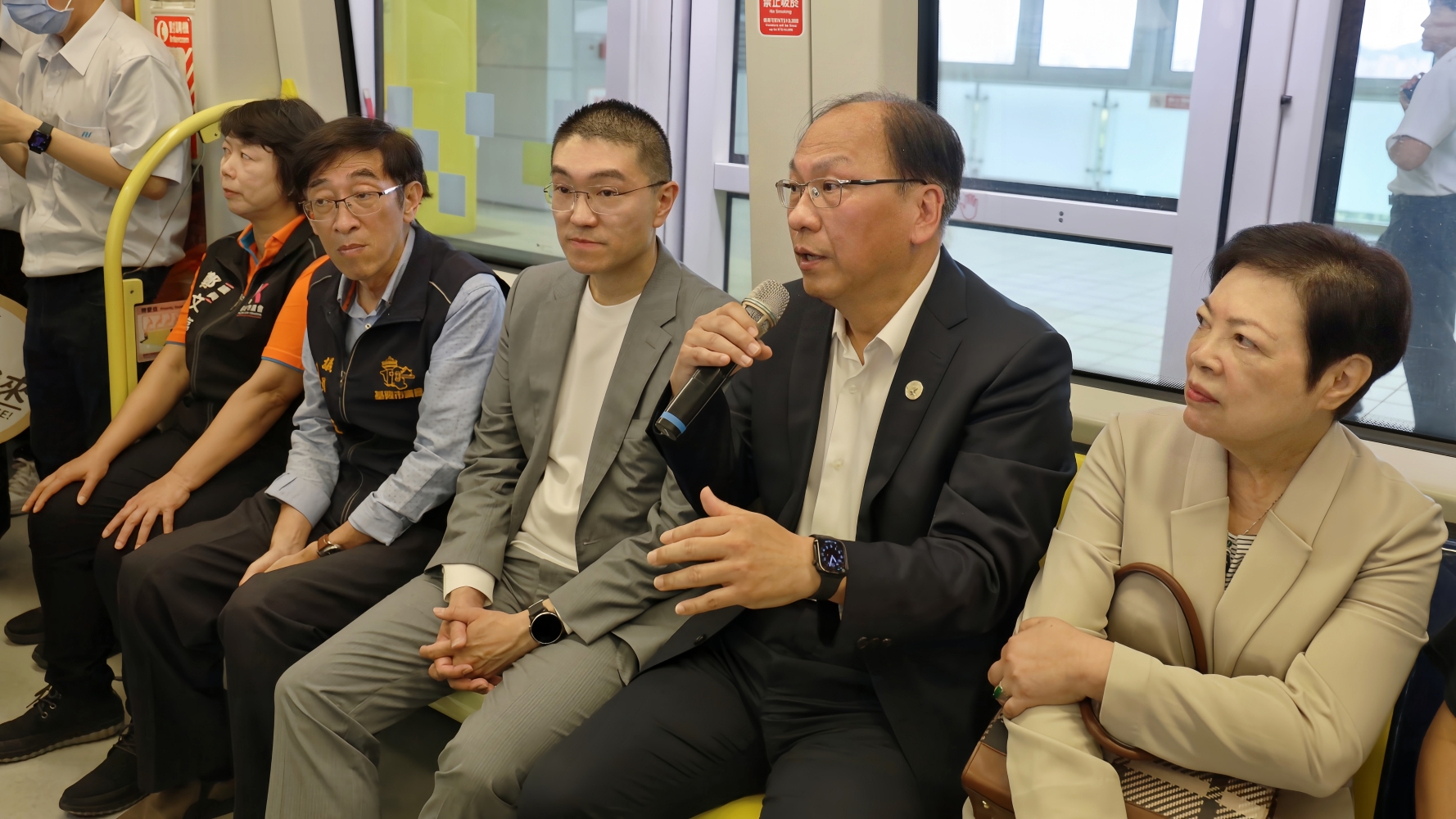 基隆市參訪新北捷運 汲取招商與中運量系統開發經驗