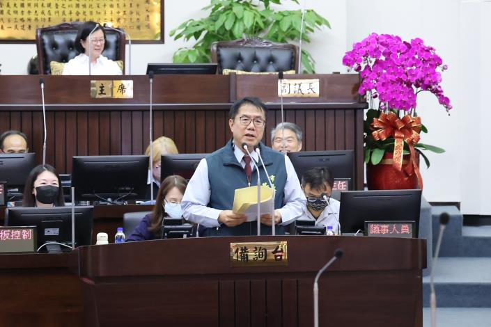 臺南市議會第4屆第6次定期會開幕 臺南市長黃偉哲：市民協助花蓮災區親友將研擬補助機制支持 提供實質援助方案曝光