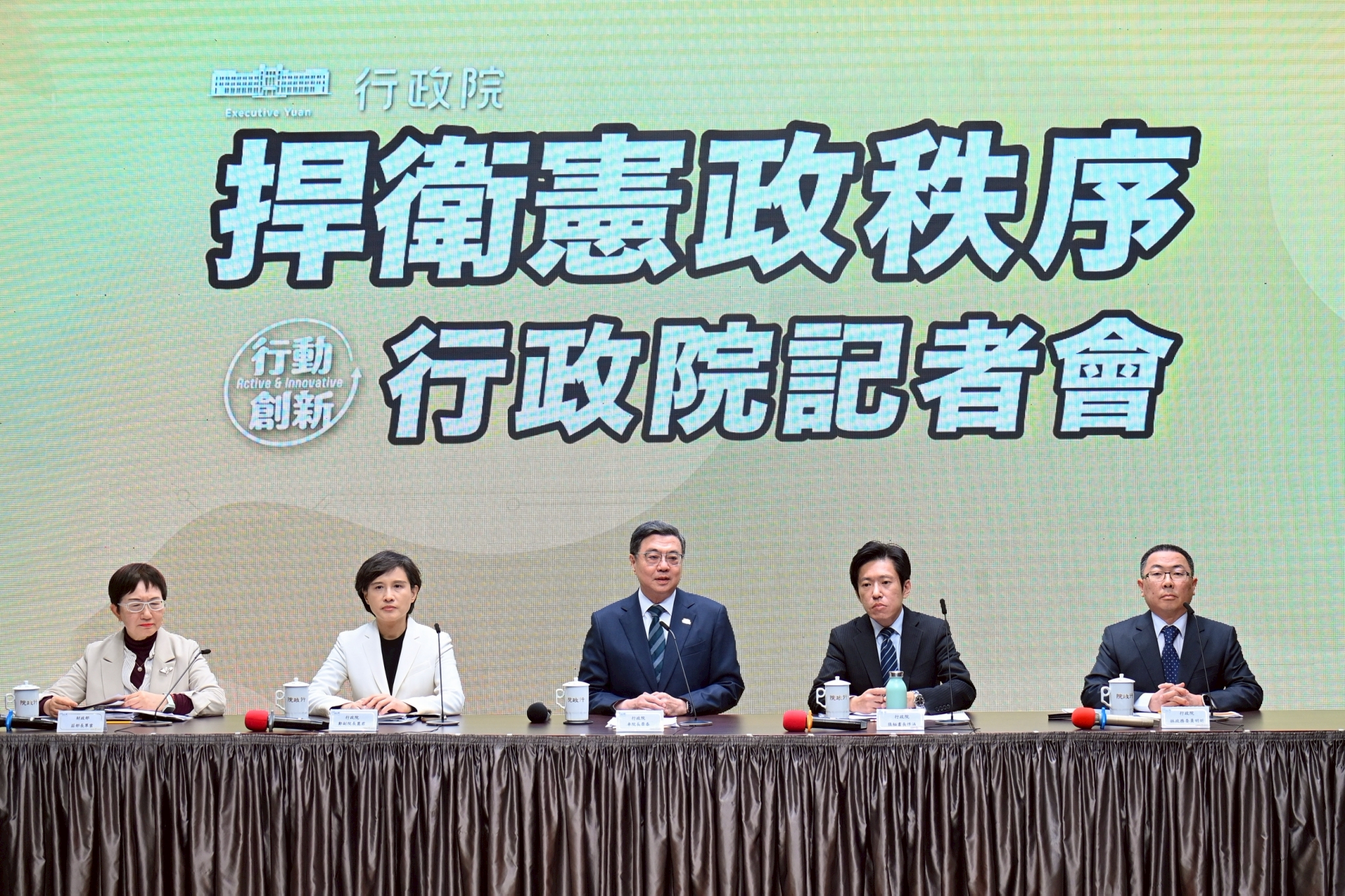 政壇震撼彈引爆　行政院長卓榮泰不副署財劃法再修正版　直指修法違反憲法權力分立、衝擊國民主權及民主原則