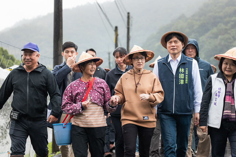 蕭美琴副總統親訪礁溪金柑農場　推動農業六級產業化與科技化農業，帶動地方經濟與農民收益