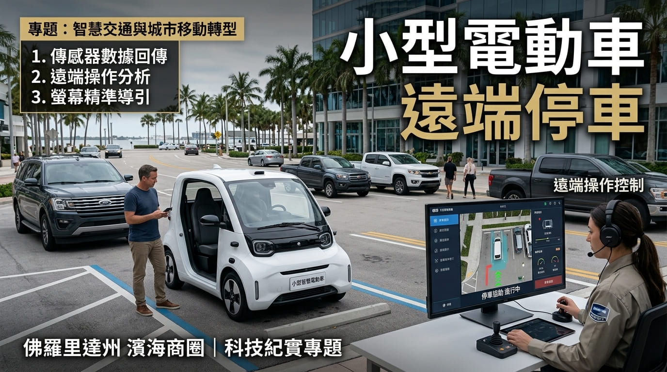 Chip Motors推出1.5萬美元小型電動車　支援遠端停車瞄準美國短程代步市場