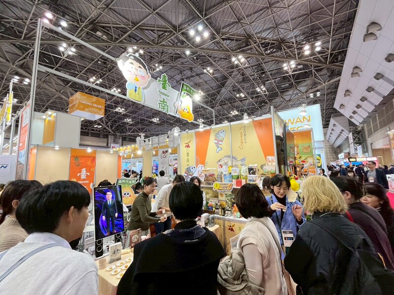 臺南市長黃偉哲率團出席東京國際食品展  臺南農產首日訂單破五億