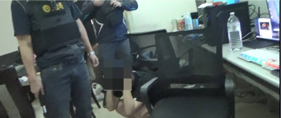 法務部調查局破獲假冒國外知名「飯○外賣」誘騙民眾入坑，真投資虛幣詐騙機房