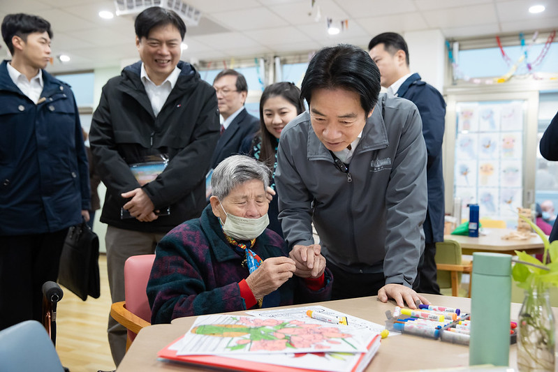 參訪宜蘭長照機構　賴清德總統：長照3.0須預算到位、立院速審議總預算案