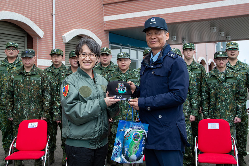 蕭美琴副總統勗勉新竹空軍部隊　肯定官兵全年無休守護國家安全