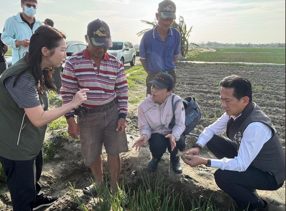 安南區農民獲得天災補助 林俊憲立委攜手議員蔡麗青爭取每公頃4萬1千元支援