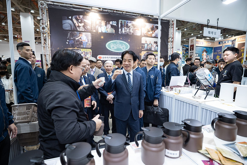 賴清德總統出席2026臺中百工百業博覽會開幕典禮　盼不分朝野攜手推動臺灣經濟與國家整體發展