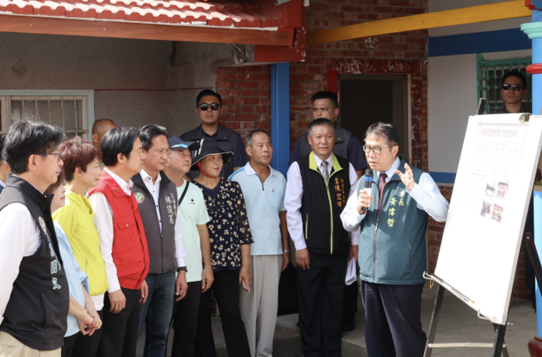 臺南新營區災後復建進度曝光！賴清德總統與臺南市長黃偉哲聯手視察感謝中央地方全力支援