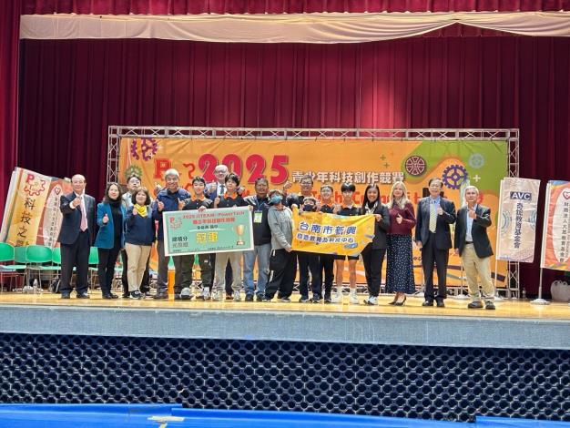 臺南學子PowerTech全國科技賽勇奪25獎　科技教育成果大爆發