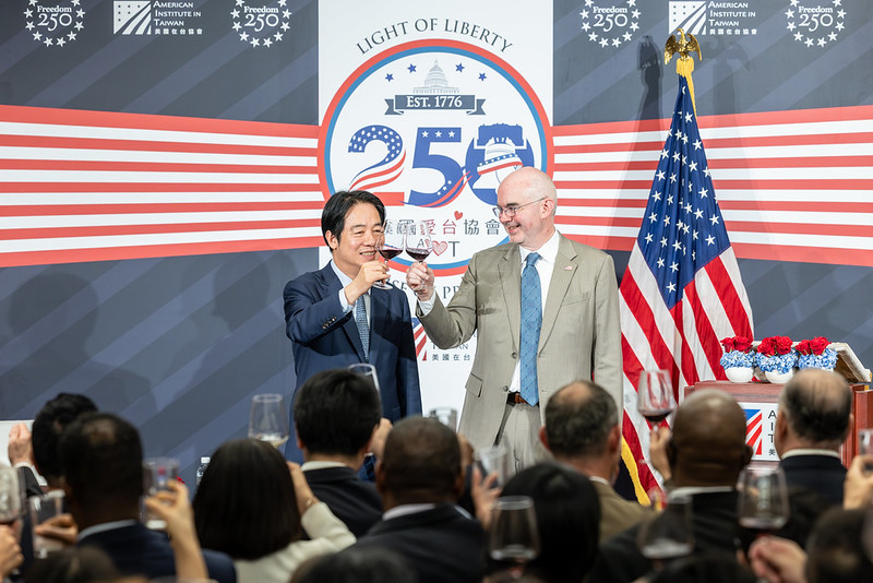 賴清德總統出席「慶祝美國建國250周年」活動　強調持續深化臺美各項合作共同促進全球繁榮