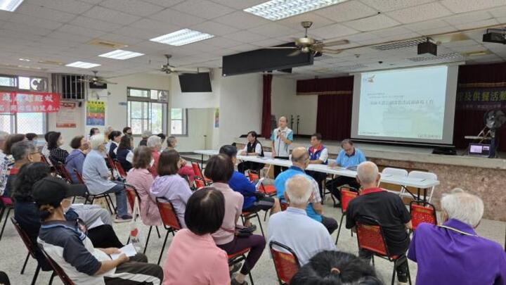 臺南市南區大恩公園即將新建8面法式滾球場體育局辦理施工前說明會推動全民運動