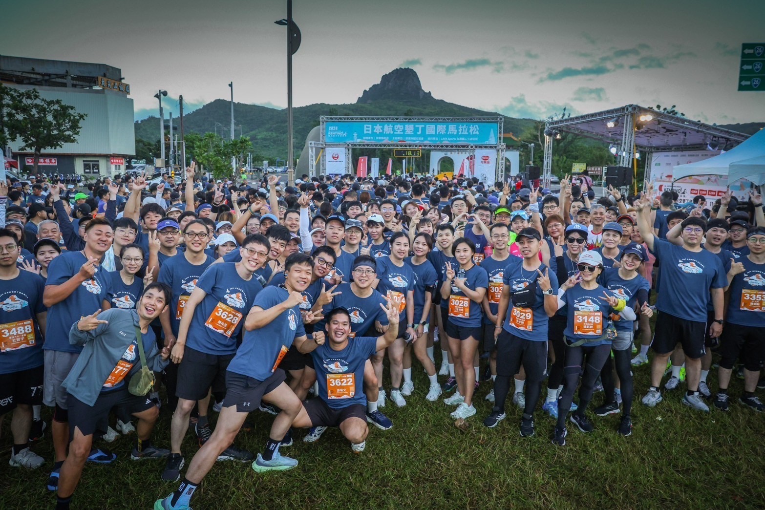 日航墾丁馬拉松 跑進墾丁近2千5百名選手成功完賽