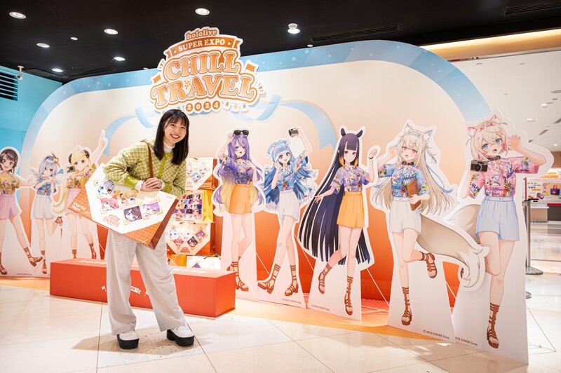 「朝氣Chill遊」快閃店最終場！高雄夢時代限定 hololive production  高捷聯動玩翻天！