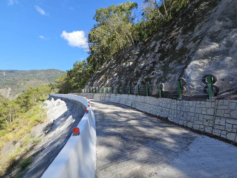 高市桃源區梅山一號聯絡道災後復建工程完工 提升原鄉農業運輸安全