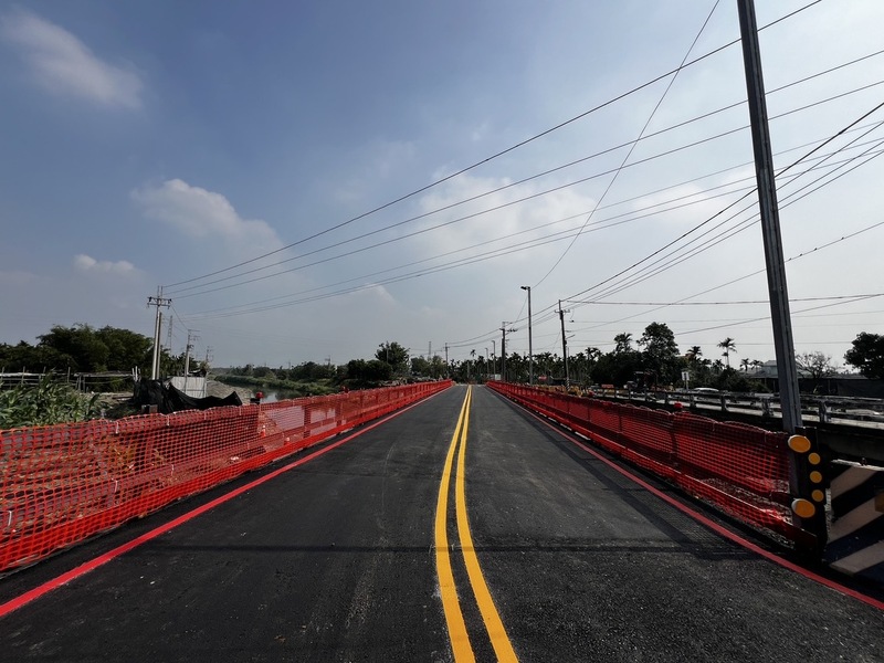 竹田鄉過溝橋便橋開放通行