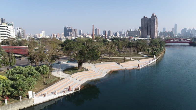 愛河階梯護岸安全穩固 親水更近一步