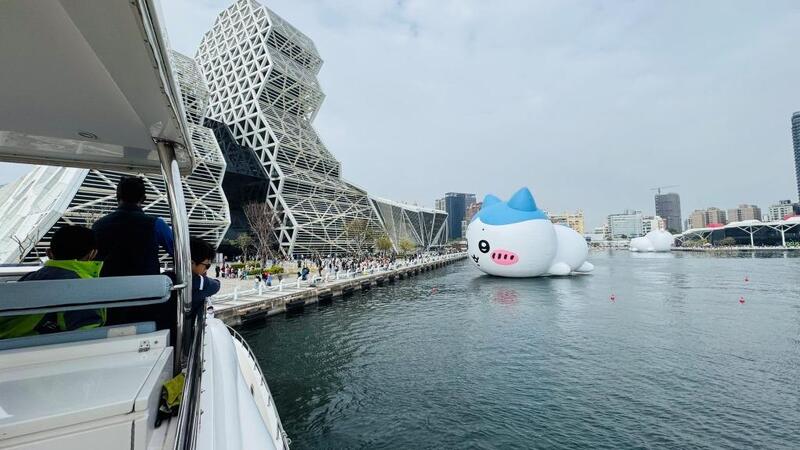 與「吉伊卡哇」海上相見歡 高雄海洋局推搭船合影抽好禮