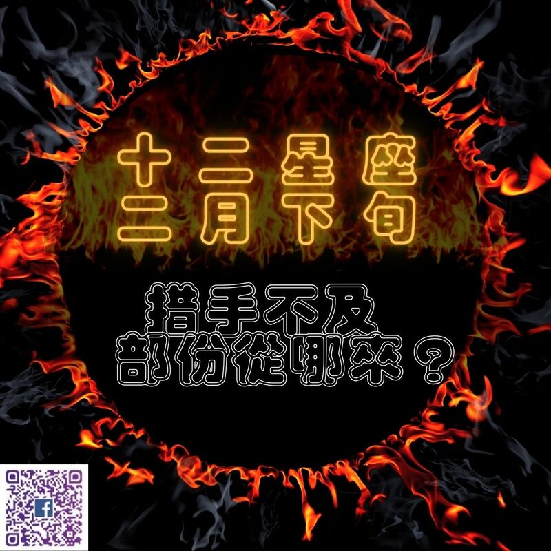 【南星風雨】  十二星座二月下旬  措手不及部份從哪來？