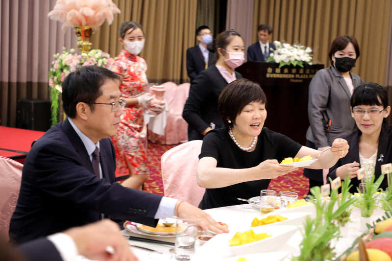 當年黃偉哲準備6種芒果招待安倍昭惠夫人 讓她盛讚難忘