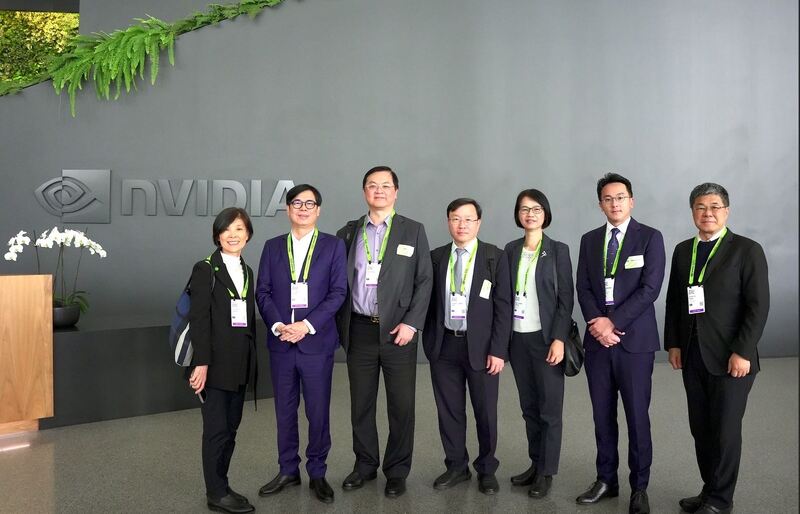 高市府團隊訪輝達總部 深談高雄主權AI 合作