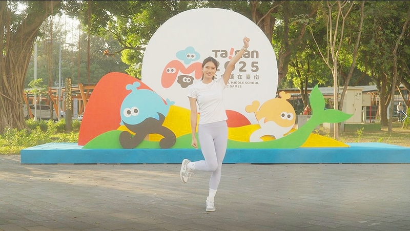 「佳祐」為全中運「加油」！「跳遠精靈」林佳祐現身臺南揭私房景點