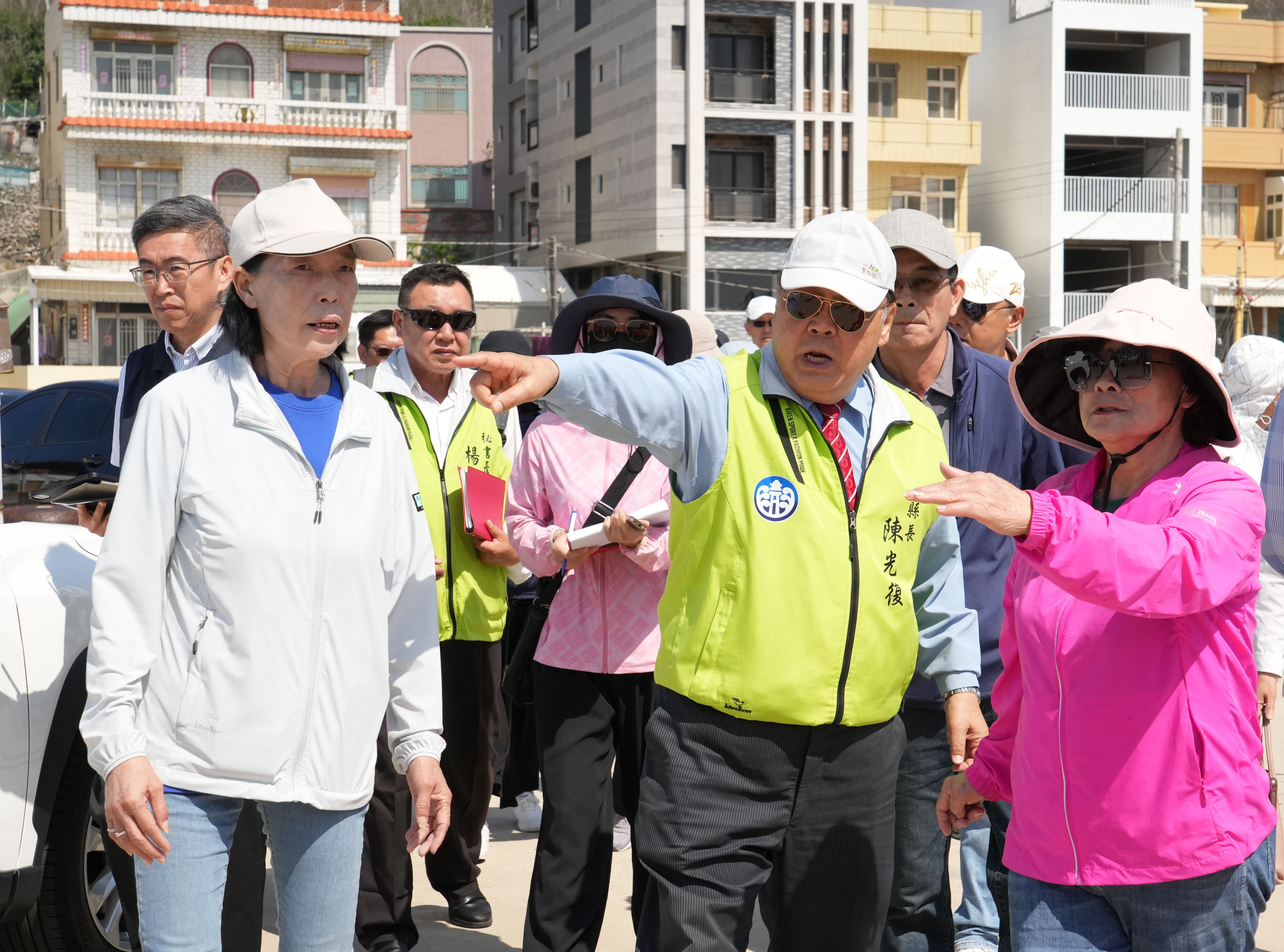 關注漁港與製冰廠！許月里縣政總質詢推動西嶼建設升級　縣長陳光復實地勘查