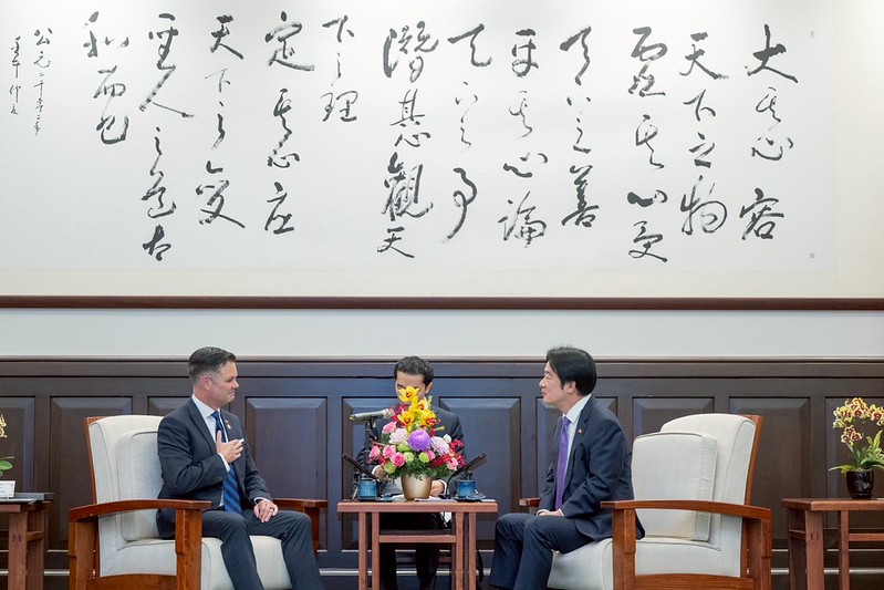 賴清德總統接見美國眾議員訪團　強調深化臺美合作確保國家安全