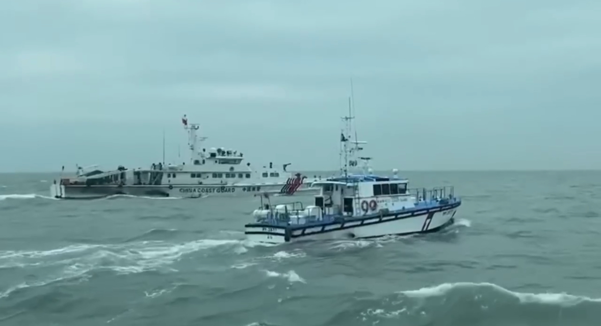 中國海警再擾金門 海巡機先部署驅離