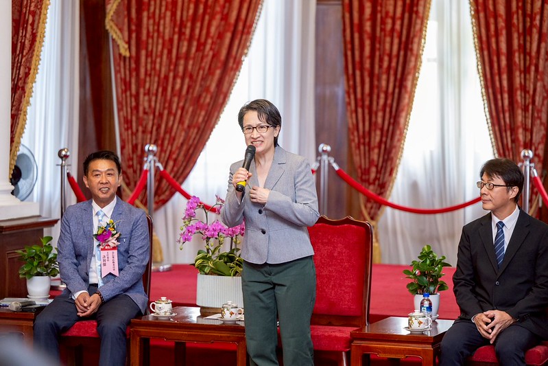 蕭美琴副總統接見建築金石獎得獎企業　強調推動居住正義、打造國人宜居生活環境的政府新布局