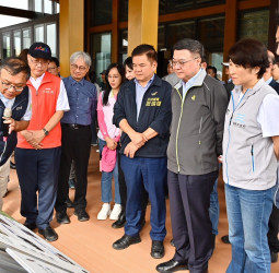 行政院長卓榮泰參訪臺東利吉惡地地質公園 力推花東觀光廊帶
