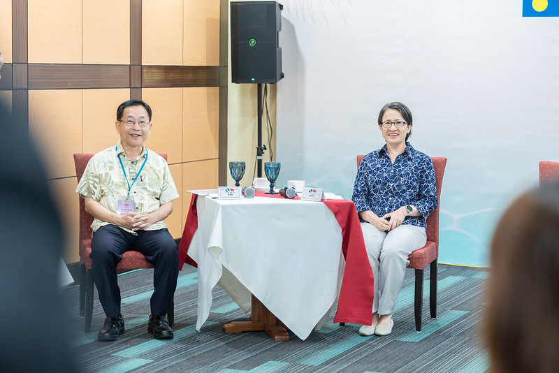 蕭美琴副總統與隨團記者茶敘　分享深化臺帛情誼、推廣觀光及榮邦外交三大成果
