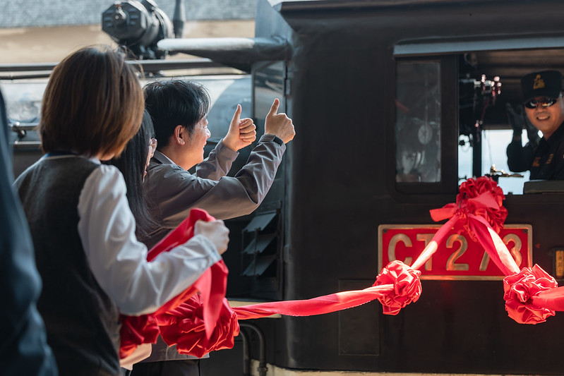 賴清德總統出席花東鐵路通車百周年慶祝典禮　宣示加速推動雙軌電氣化帶動花東地區區域建設與產業均衡發展新動能