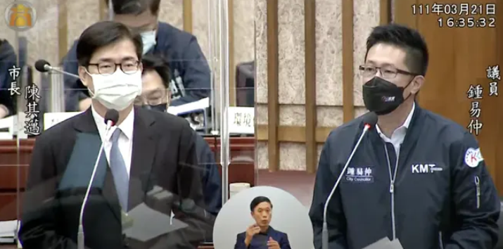 被問「當兵多久」！高雄市長陳其邁跳針答「我當國民兵」　國民兵3個月短役期曝光引討論