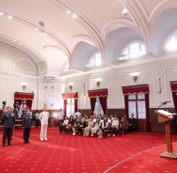 賴清德總統主持將官晉任典禮 期待增強國軍貢獻與責任