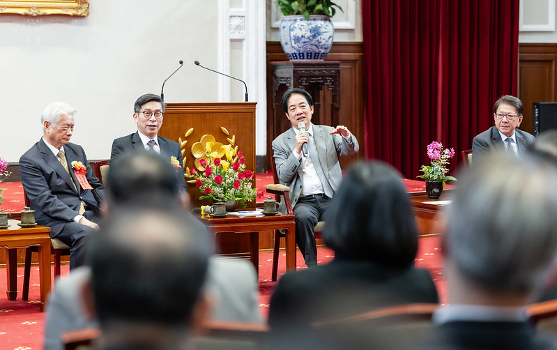 面對AI浪潮與全球競爭　總統賴清德接見國家建築金質獎、玉山獎得獎代表　喊話公私合作升級臺灣品牌