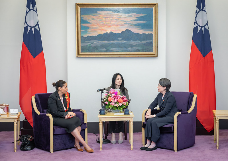 蕭美琴副總統接見法國國民議會訪團　盼持續深化臺法各領域合作及夥伴關係並拓展AI交流