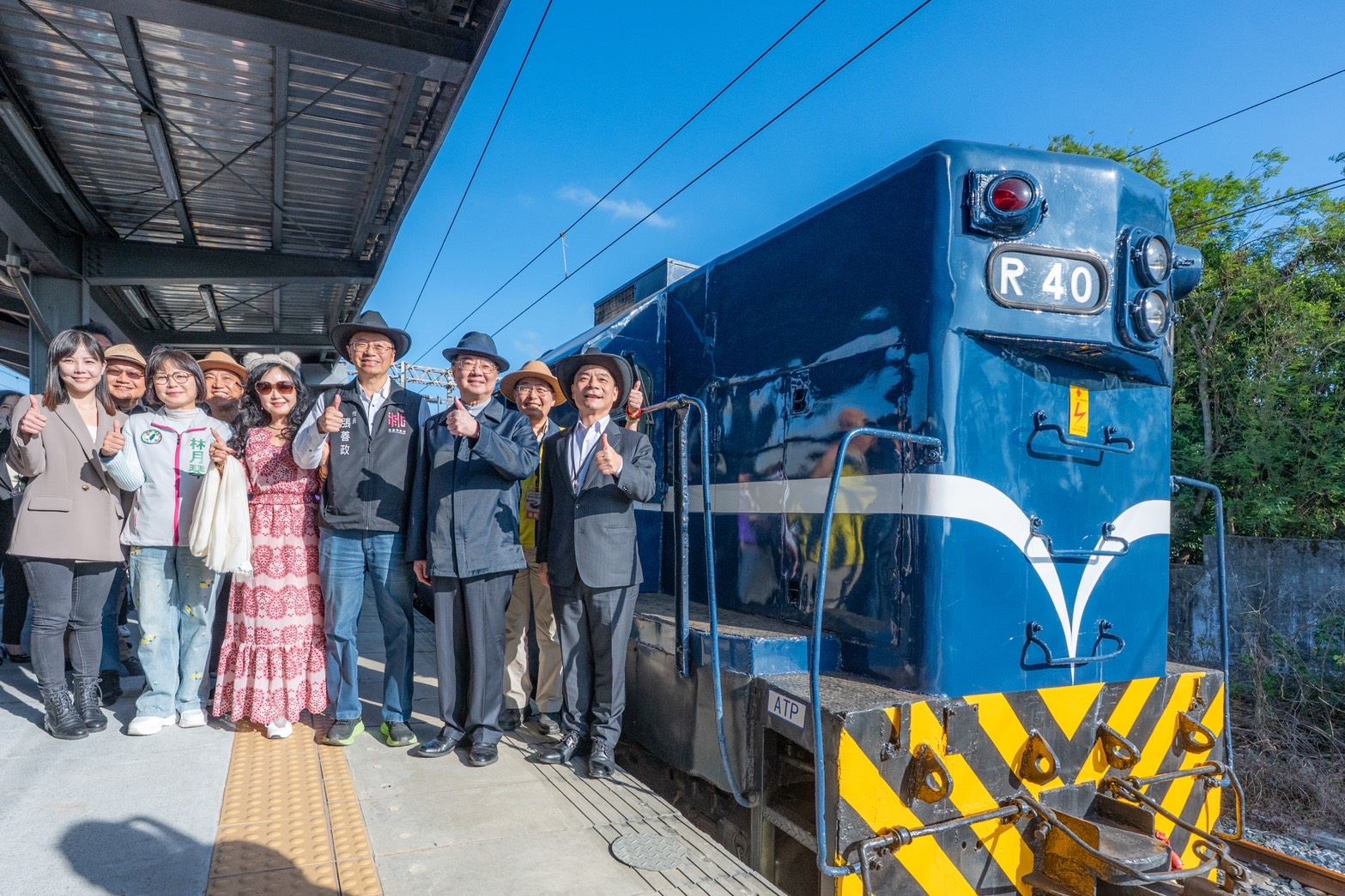 桃園2025富岡鐵道藝術生活節盛大開幕 張善政市長邀民眾體驗鐵道列車與浪漫仙草花海雙重魅力