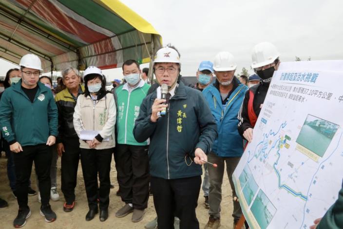 臺南市政府全力辦理凱米颱風災後復建，2.98億投入後壁區排水重建！