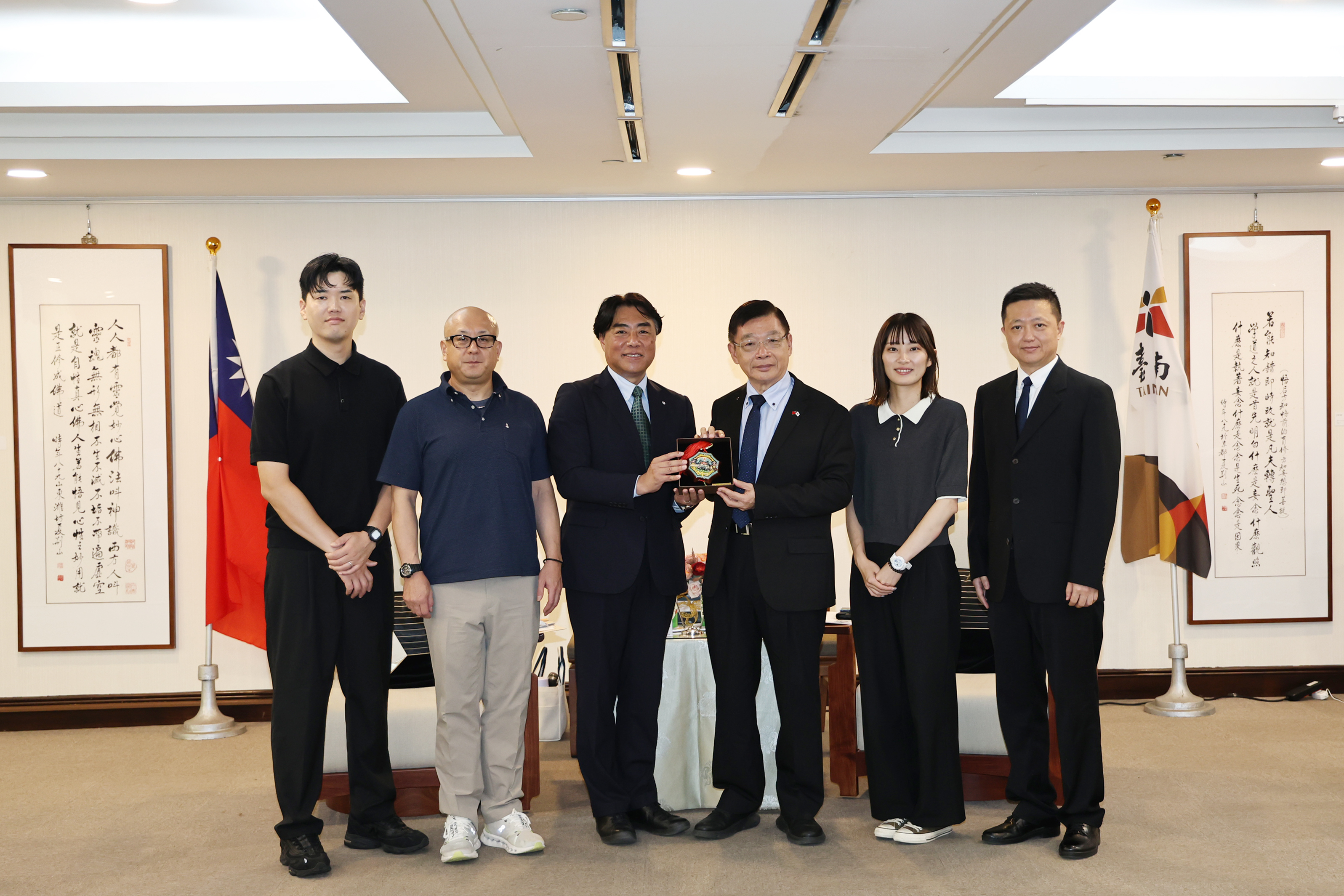 花火外交延續城市交流　日本沼津市長訪台南市深化觀光與產業合作