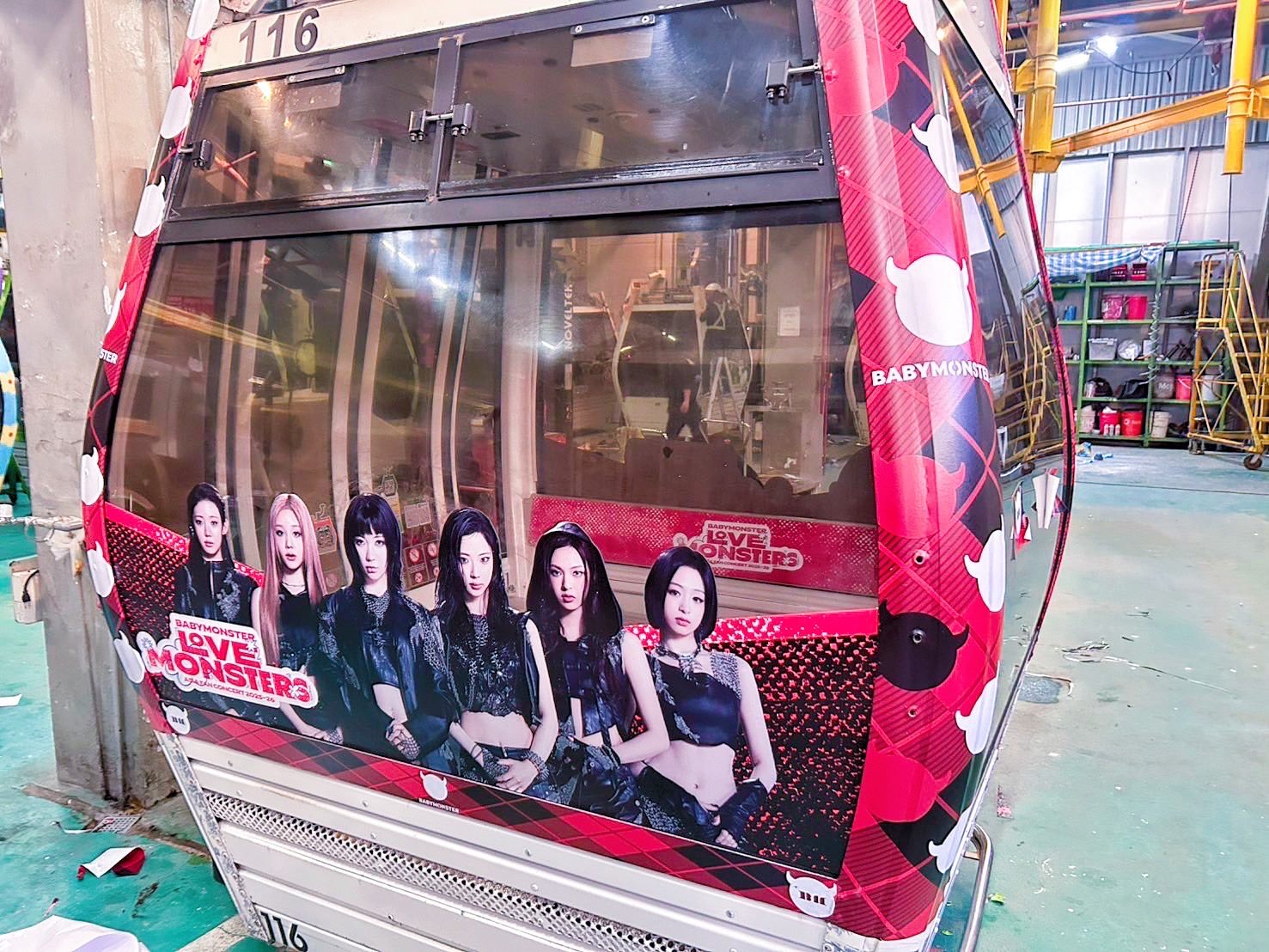 BABYMONSTER首登臺北小巨蛋連唱兩天　應援熱潮擴散貓空纜車　期間限定寶怪主題車廂點亮2026年首場K-POP演唱會