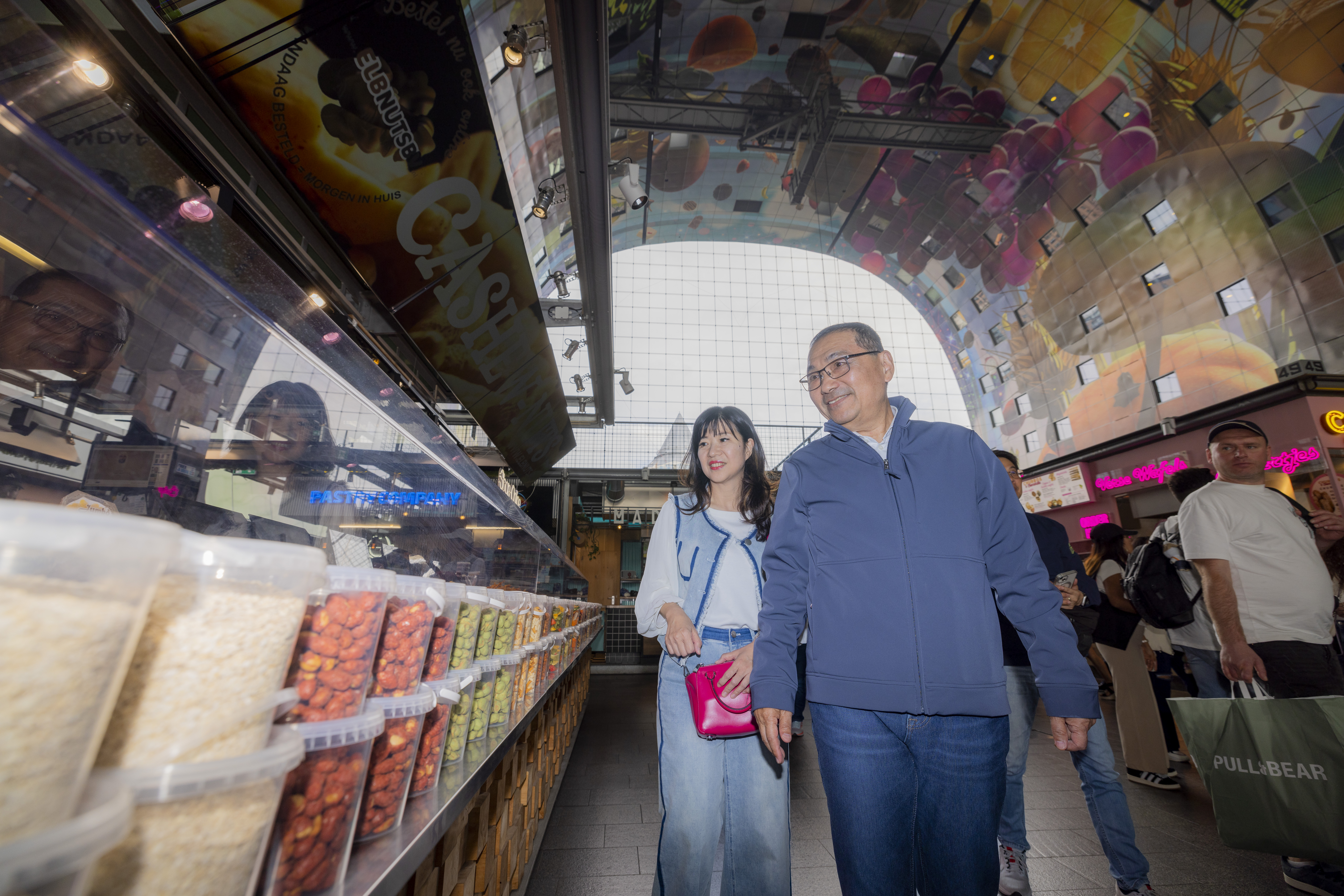 從買菜到城市地標！新北市長侯友宜參訪鹿特丹Markthal市場 汲取市場翻新靈感