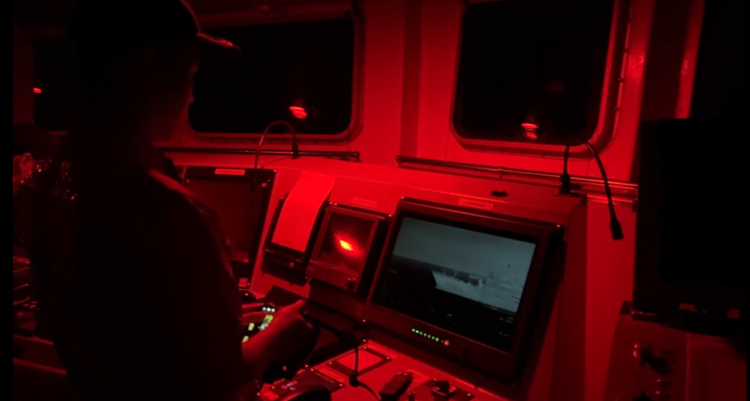 外海中國海警船強闖東沙限制水域嗆主權　海巡署台中艦廣播驅離