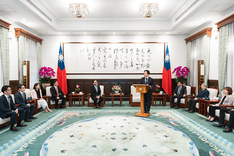 賴清德總統接見台灣工具機產業同業公會　強調臺美關稅談判完成　政府承諾持續支持產業發展