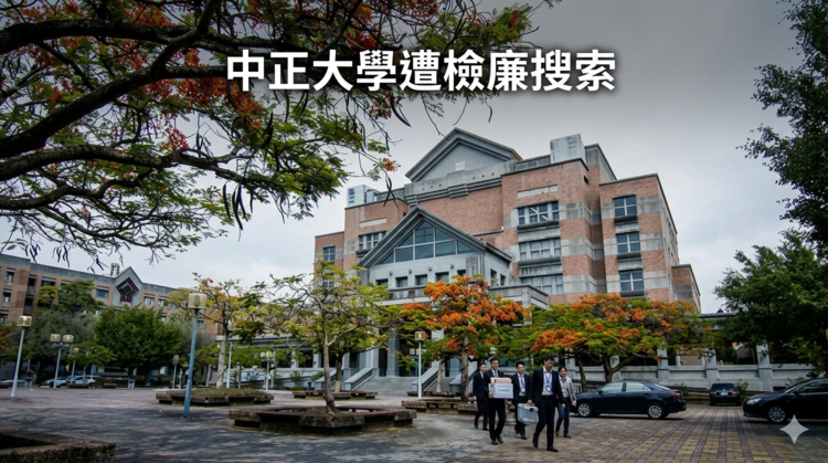 中正大學出事了！犯罪防治所遭檢廉搜索　8師生被帶回疑涉工時造假黑幕曝光